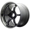 Advan Racing R6 Wheel - 20x10.5 / Offset +24 / 5x114.3 (Machining & Black Coated Graphite)