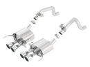 Borla Axle-Back Exhaust – 2014 Chevy Corvette C7 with AFM without NPP Rear Section Quad Tips - product image 4