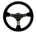 NRG 350mm Deep Dish Suede Steering Wheel – 3" Dish