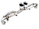 AWE Tuning SwitchPath Exhaust - Chrome Silver Tips - Porsche 991 GT3 / RS