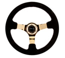 NRG 350mm Deep Dish Suede Steering Wheel – 3" Dish