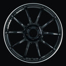 ADVAN RZII Wheel - 17x8.0 +54 | 5x114.3 | Racing Gloss Black & Ring