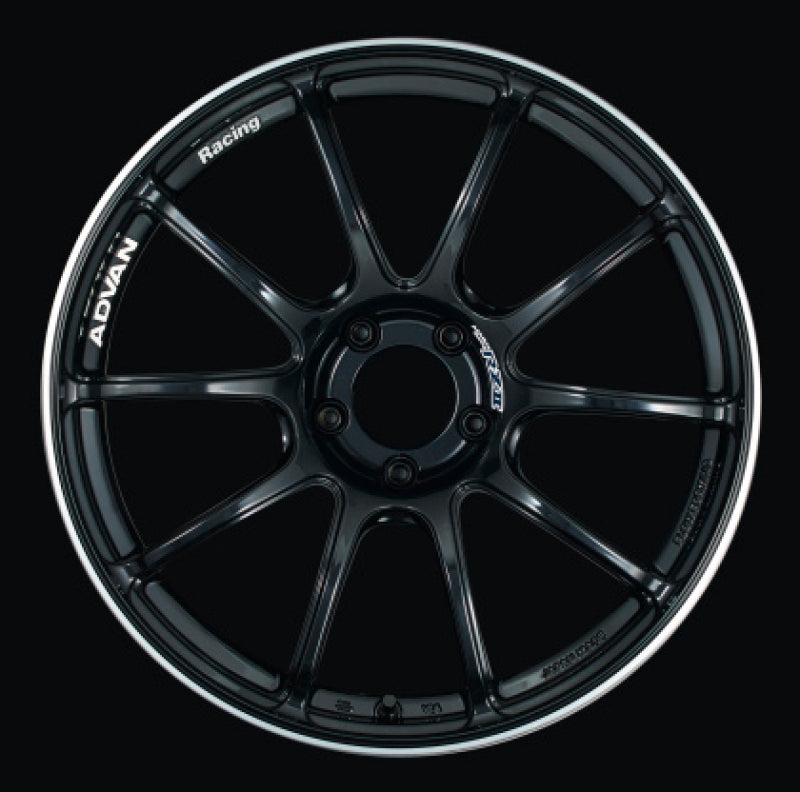 ADVAN RZII Wheel - 17x8.0 +54 | 5x114.3 | Racing Gloss Black & Ring