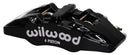 Wilwood Forged Dynapro 6 Right Brake Caliper - 1.62/1.38/1.38 in Piston Bores / 1.10 in Rotor Thickness / Black | 120-13432-BK