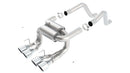 Borla Cat-Back Exhaust – 2006–2012 Chevrolet Corvette Z06 / ZR1 6.2L / 7.0L V8 Aggressive (Rear Section) - product image 4