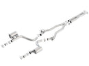 Borla Cat-Back Exhaust – 2015 Dodge Charger Hellcat 6.2L V8 with Valves No Tips Factory Valance - product image 4