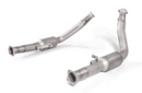 Akrapovič Downpipes with Cats (Stainless Steel) – 2015–2017 Mercedes Benz G63 AMG (W463)