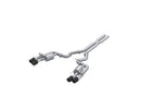 MBRP 3" Quad Rear Exit Cat-Back Exhaust w/ 4" Tips – 2024+ Ford Mustang GT 5.0L (S650) – MBRP S72553CF
