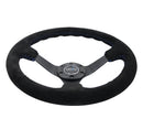 NRG 350mm Deep Dish Suede Steering Wheel – 3" Dish