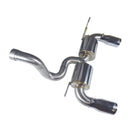 Injen SES Axle-Back Exhaust – 2018-2025 Jeep Wrangler / 2018 Jeep Wrangler JK 2.0L Turbo - Polished