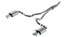 Borla Cat-Back Exhaust – 2024 Ford Mustang Ecoboost 2.3L with Quad Tip - | Non-Active Exhaust - Borla exhaust system