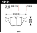 HAWK Performance HT-10 Race Brake Pads (Front) - BMW 330ci / 330i / 330xi / m3 / x3 / z4