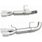 MagnaFlow 12 Ford Mustang V8 5.0L Dual Split Rear Exit Axle-Back Stainless Cat Back Perf Exhaust