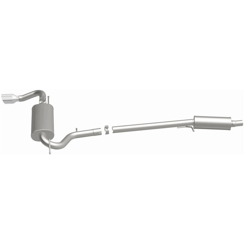 MagnaFlow 10-13 GMC Terrain L4 2.4L Single Straight D/S Rear Exit Stainless Cat Back Perf Exhaust