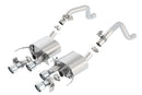 Borla Axle-Back Exhaust – 2014 Chevrolet Corvette C7 6.2L V8 with NPP Dual Mode (Rear Section) - product image 4