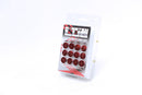 Wheel Mate Monster Lug Nut Cap Set – M14x1.50 – Red