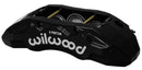 Wilwood TX6R Right Brake Caliper - 2.00/1.88/1.88 in Piston Bores / 1.38 in Rotor Thickness / Black | 120-13815-BK