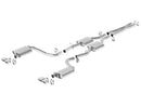 Borla Cat-Back Exhaust – 2015–2016 Dodge Challenger R / T 5.7L Dual Rectangle Angle Cut - product image 3