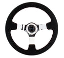 NRG 350mm Deep Dish Suede Steering Wheel – 3" Dish