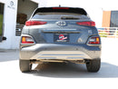 aFe Takeda 2.5" 304 Stainless Steel Axle-Back Exhaust without Muffler with Polished Tip 2018–2022 Hyundai Kona 1.6L Turbo AWD