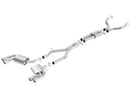 Borla Cat-Back Exhaust – 2016–2017 Camaro SS 6.2L Dual Tip Dual Mode (NPP) - product image 2
