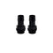 Mishimoto 2pcs. M20x1.5 5/8in Aluminum Catch Can Fittings - Black