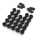 Wheel Mate Muteki SR45-S Replacement Caps – Black