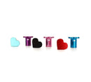 NRG Heart Shape Drift Button Honda – Purple