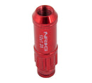 NRG 700 Series M12 X 1.25 Steel Lug Nut with Dust Cap Cover Set 21 Pc with Locks & Lock Socket