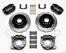 Wilwood Dynapro Brake Kit - Lug Mount Park New Big Ford - Drilled Rotors / 2.50 in Offset / Pro Street / Parking Brake | 140-13181-D
