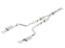 Borla Cat-Back Exhaust – 2009–2014 Dodge Challenger R / T 5.7L . Dual Rctgl. Angle CB - Rear Split Exit - product image 3