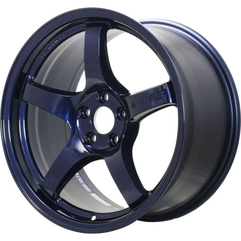 Gram Lights 57CR - 18x9.5 +22 | 5x114.3 | Eternal Blue Pearl