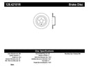 StopTech Sport Drilled Brake Rotors – 2009-2020 Nissan 370Z (Z34) product image 3