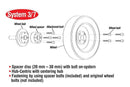 Eibach Pro-Spacer Wheel Spacers – Ford Mustang / Ford Explorer