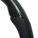 NRG 12-23 Toyota Tacoma OEM Plus Carbon Fiber Steering Wheel with Black Stitch & Red Center Mark