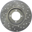StopTech Sport Drilled & Slotted Brake Rotors – 1974-1975 Nissan 260Z product image 2