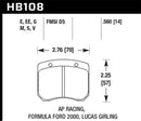 HAWK Performance HT-10 Race Brake Pads - AP Racing / FF 2000