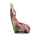 NRG FRP Bucket Seat PRISMA Oriental Longivity Plate Edition with Gold Pearlized Back - Large