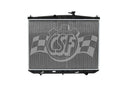 CSF Radiator - 14-19 Toyota Highlander 2.7L OEM Plastic