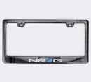 NRG Carbon License Plate Frame/ Fiber Poly Dip Finish Wet with NRG Logo