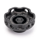 Podium Oil Cap in Satin Black for Hondas/Acuras