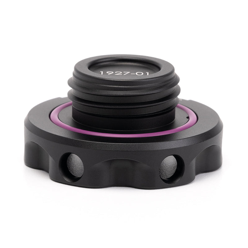 Podium Oil Cap in Satin Black for Hondas/Acuras