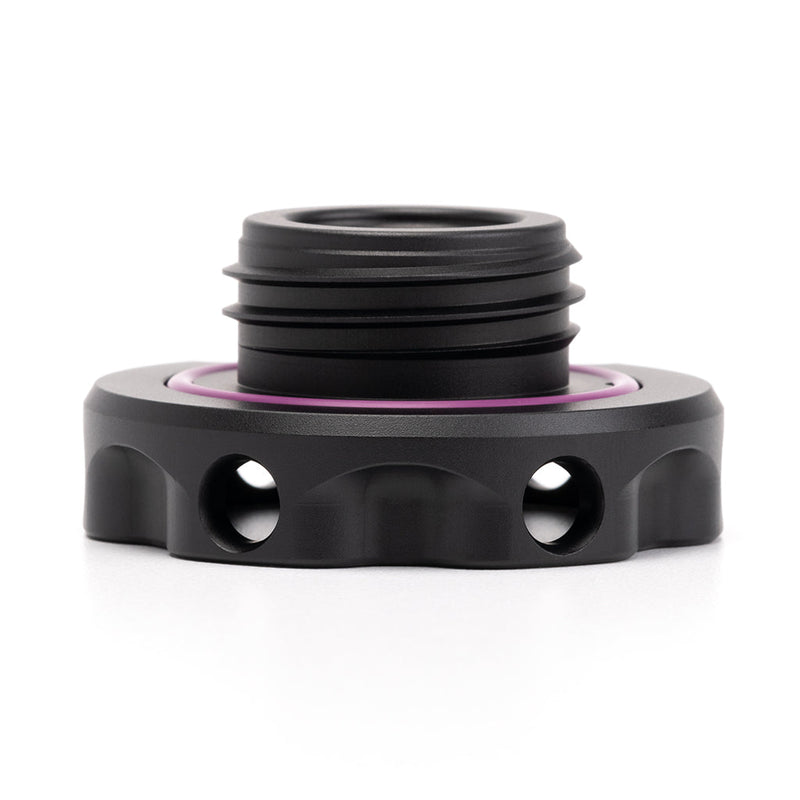 Podium Oil Cap in Satin Black for Hondas/Acuras