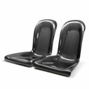 SEIBON Carbon Fiber Rear Seat Panels - 2009-2022 Nissan GT-R (pair) (R35)