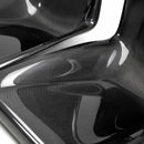 SEIBON Carbon Fiber Rear Seat Panels - 2009-2022 Nissan GT-R (pair) (R35) - alternate view 3