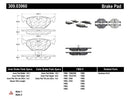StopTech Street Performance Brake Pads – 1988-1999 BMW M3 product image 3