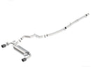 Borla Cat-Back Exhaust – 2016–2017 Focus RS Turbocharged 2.3L Single Split Exit - product image 3