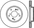 StopTech Cryo Slotted Brake Rotors – 2006-2023 Honda Civic product image 2