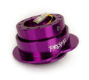 NRG Heart Shape Steering Wheel Quick Release – Purple Body / Purple Heart Ring