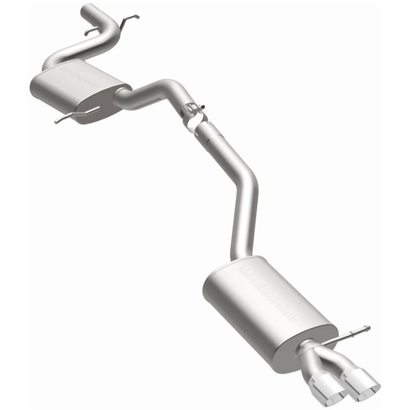 MagnaFlow 12 VW Jetta 2.0L Turbocharged Dual Straight D/S Rear Exit Stainless Cat Back Perf Exhaust